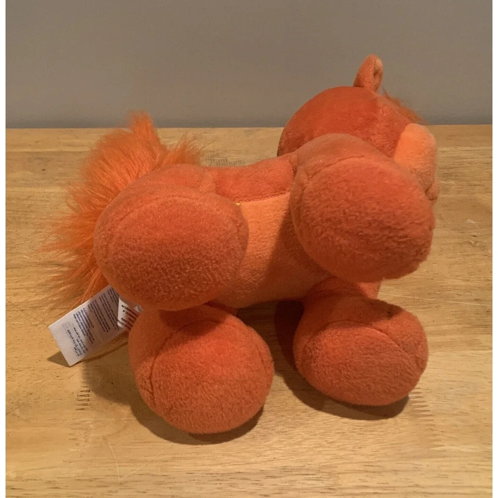 Build-A-Bear Lil Cub Orange cat Plush‎ Stuffed Animal Toy with Mane